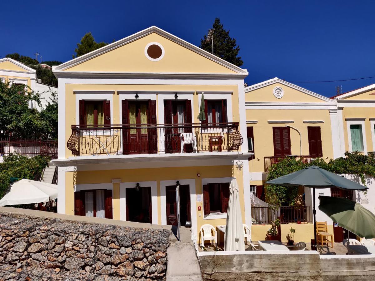 Nikos And Eva Studios Simi Exterior foto