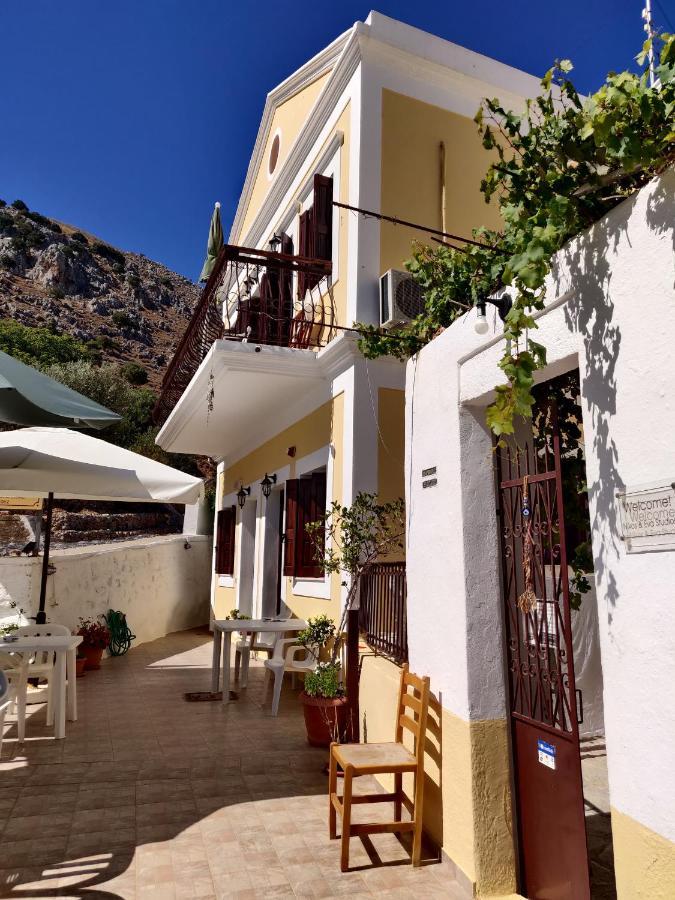 Nikos And Eva Studios Simi Exterior foto